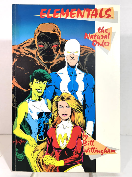 Comico: Elementals: The Natural Order by Bill Willingham 1988 1st Printing