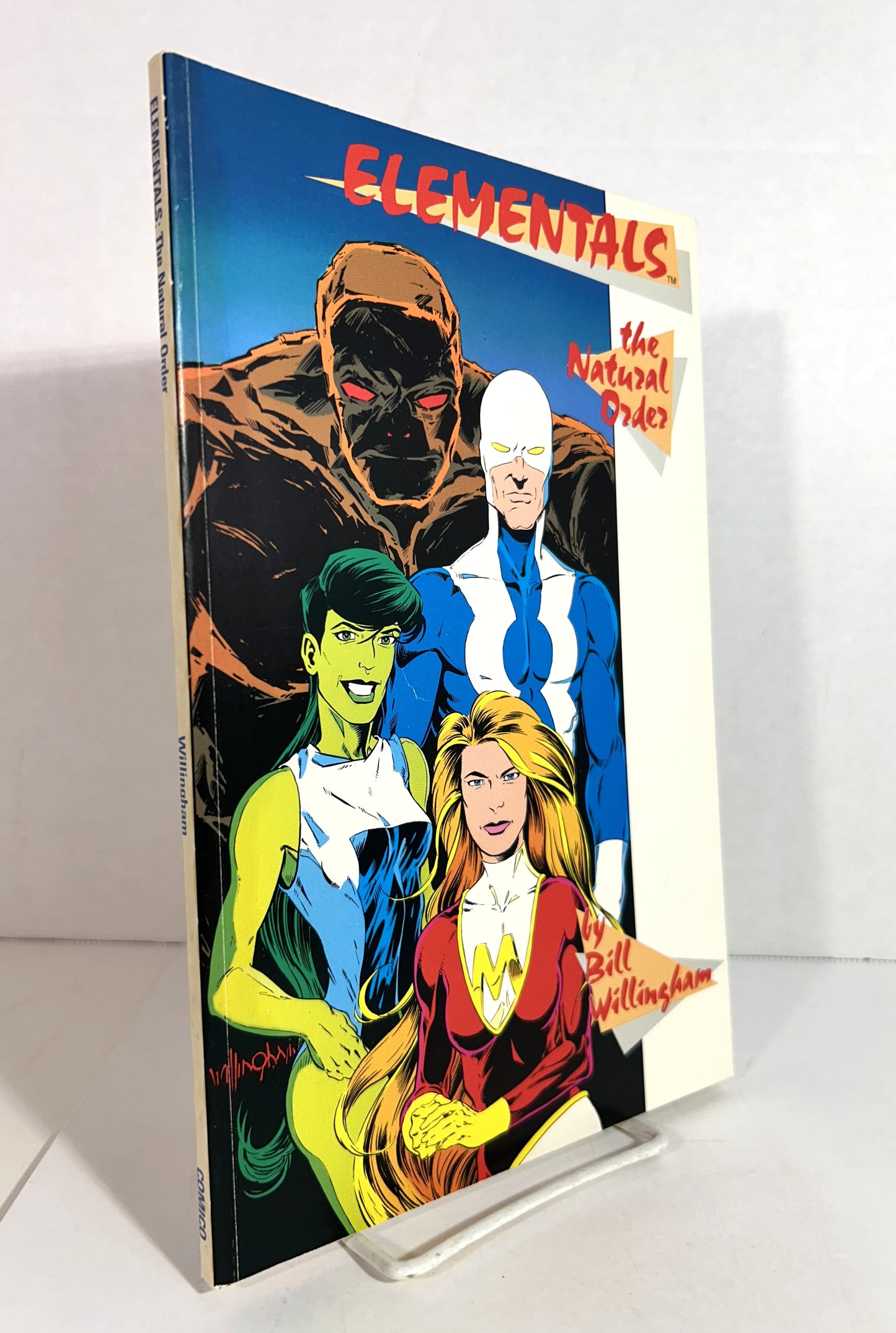 Comico: Elementals: The Natural Order by Bill Willingham 1988 1st Printing