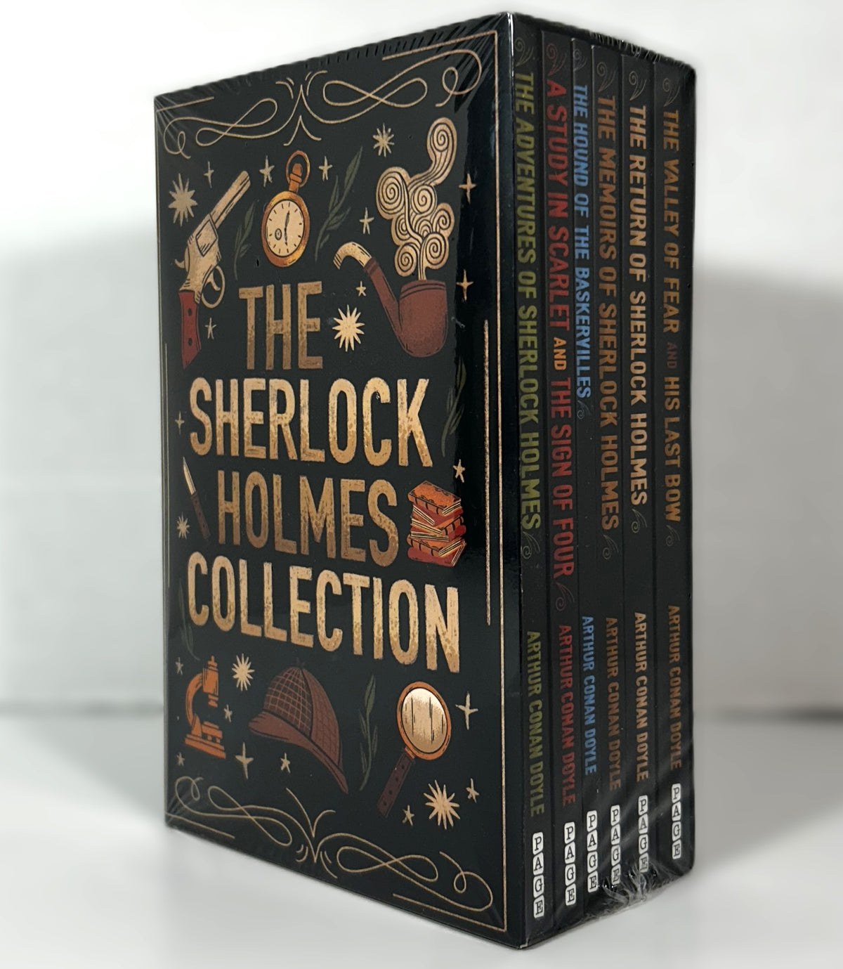 The Sherlock Holmes Collection 6 Books Box Set By Sir Arthur Conan Doyle (His Last Bow, The Memories of Sherlock Holmes, A Study in Scarlet and The Sign of The Four, The The Sherlock Holmes Collection 6 Books Box Set By Sir Arthur Conan Doyle (His Last Bow, The Memories of Sherlock Holmes, A Study in Scarlet and The Sign of The Four, The