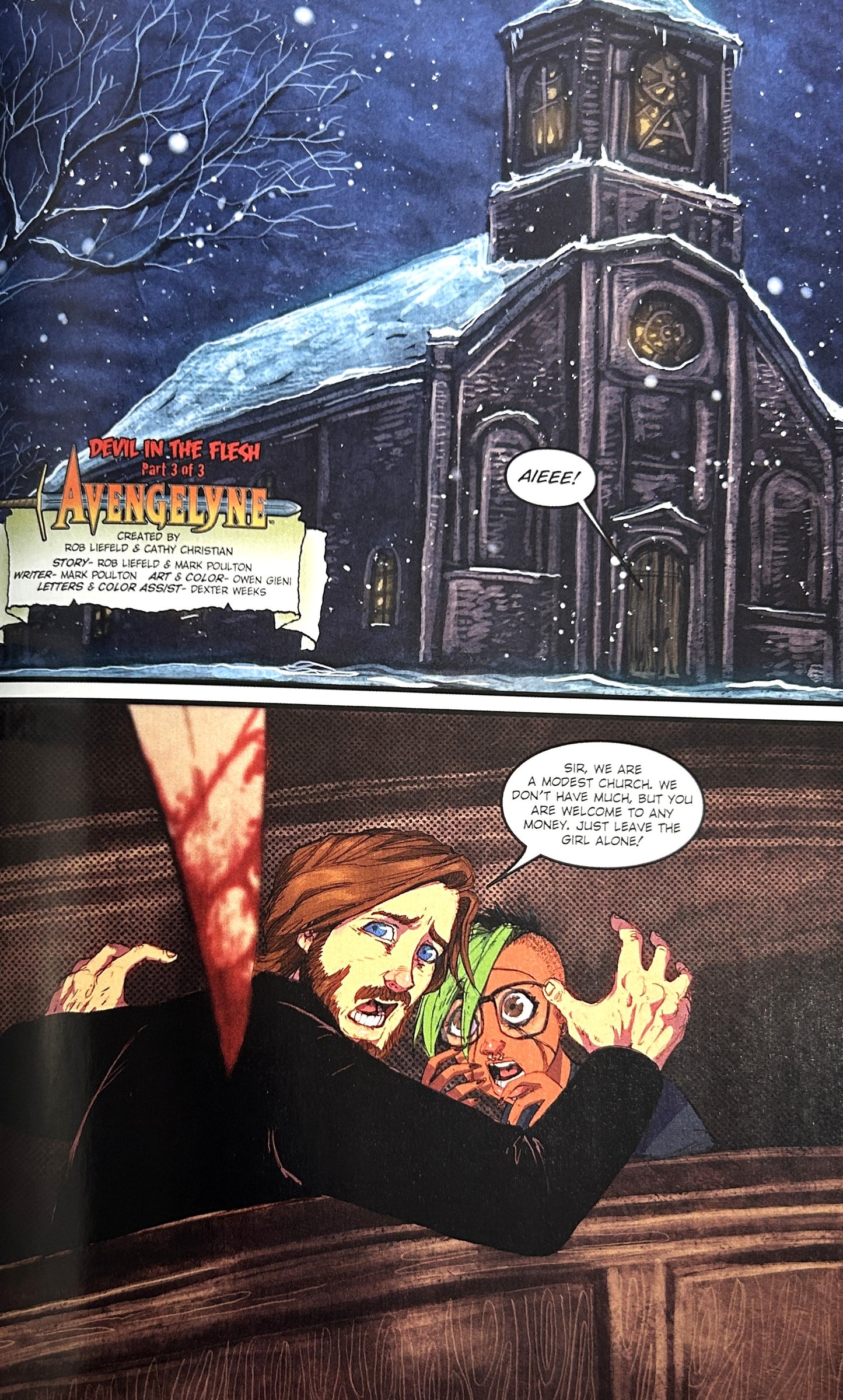 IMAGE: Avengelyne Vol. 1: Devil in the Flesh 2011 SIGNED 1st Printing