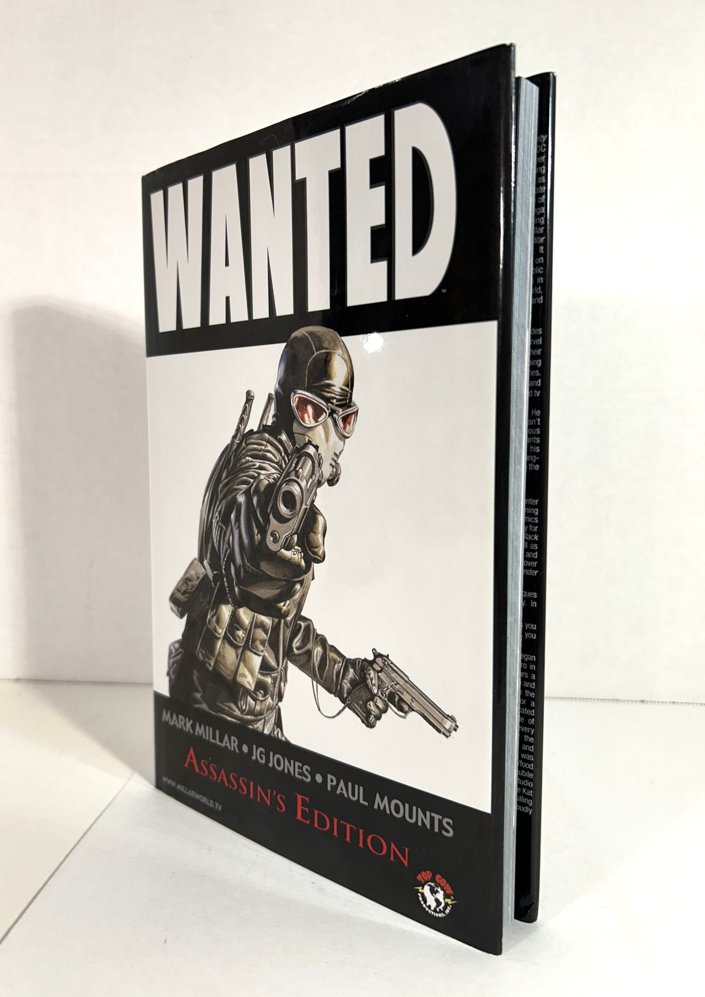 WANTED Assassin's Edition by Mark Millar 2008 1st Printing