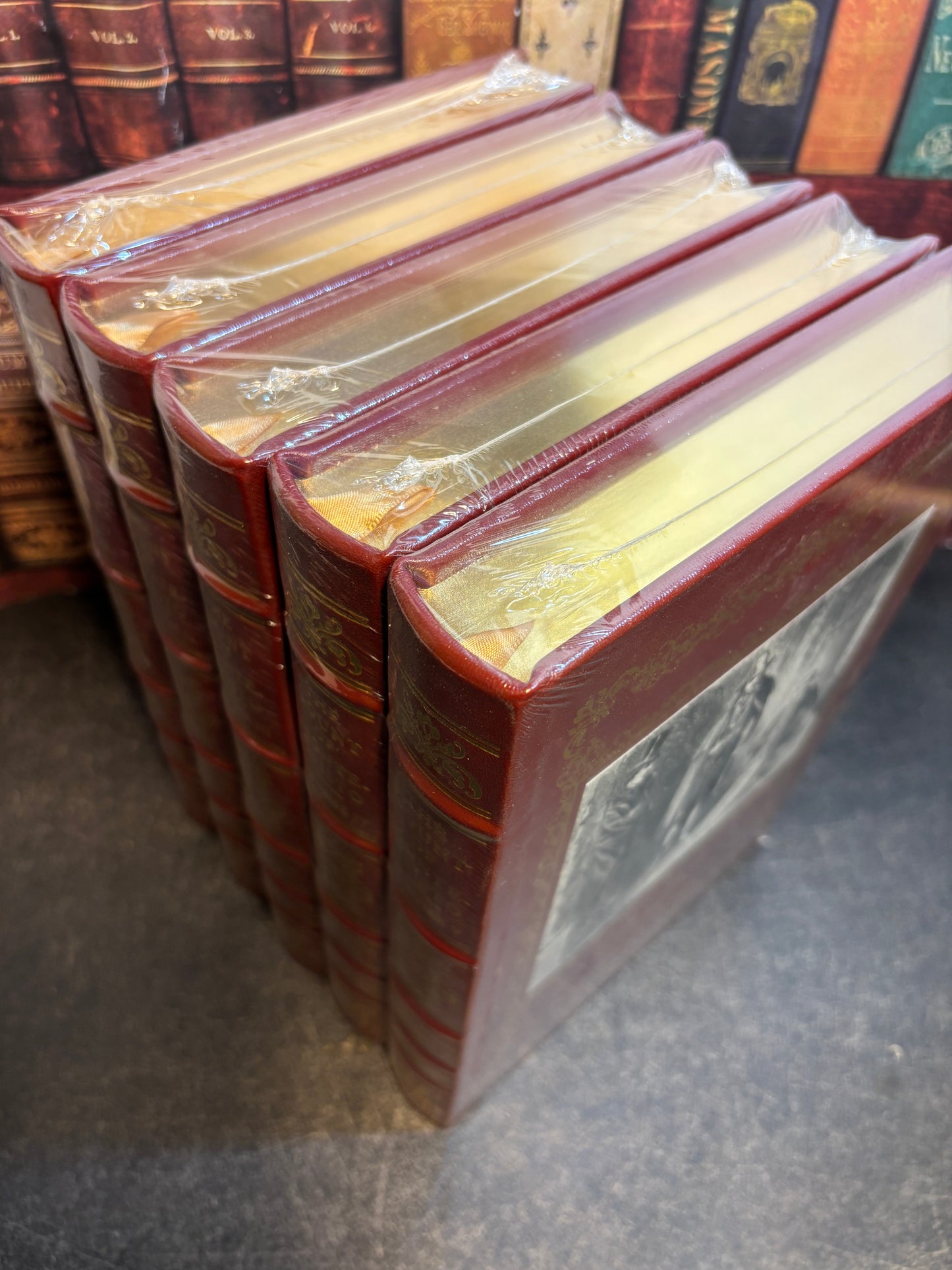 Easton Press: The Count of Monte Cristo 5 Volume Deluxe Limited Edition SEALED