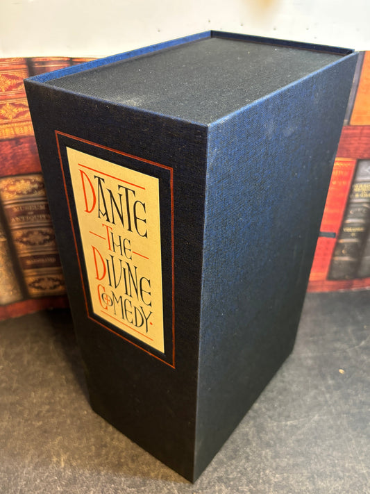 Folio Society: The Divine Comedy Deluxe Limited Edition 3 Vol Set w/ Clamshell