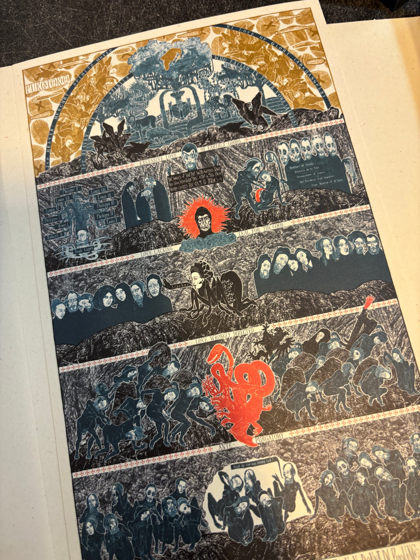 Folio Society: The Divine Comedy Deluxe Limited Edition 3 Vol Set w/ Clamshell