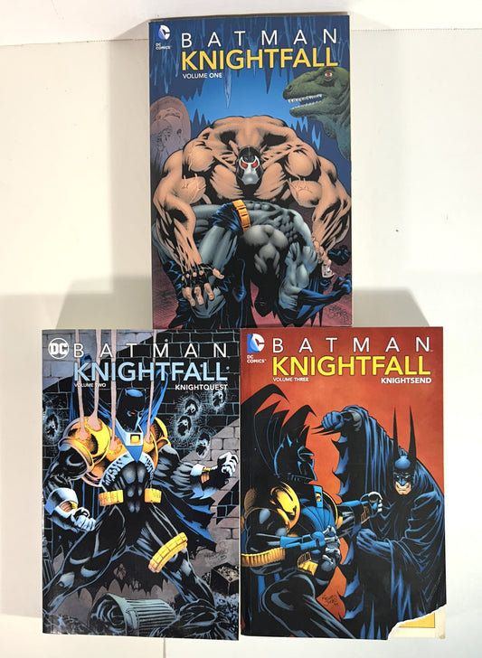 DC Comics: Set of 3 Batman Knightfall 2012