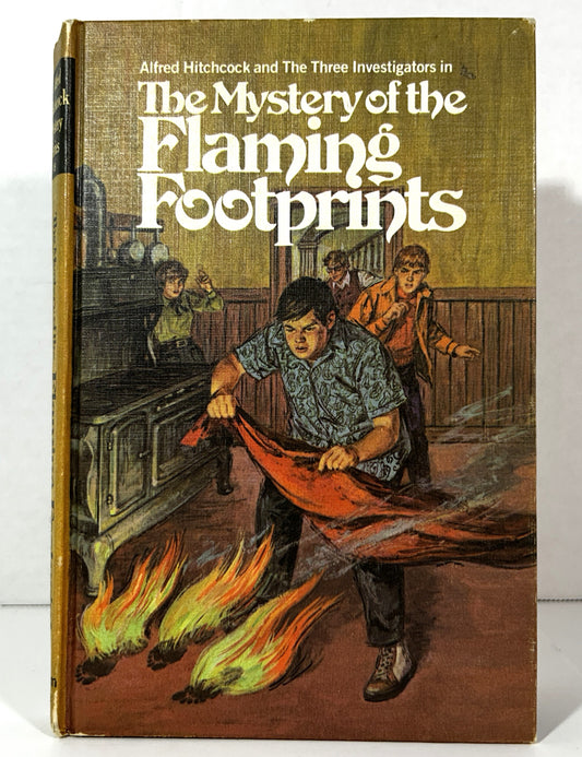 The Mystery of the Flaming Footprints (Alfred Hitchcock & the Three Investigators #15) stated 1971 Later Print