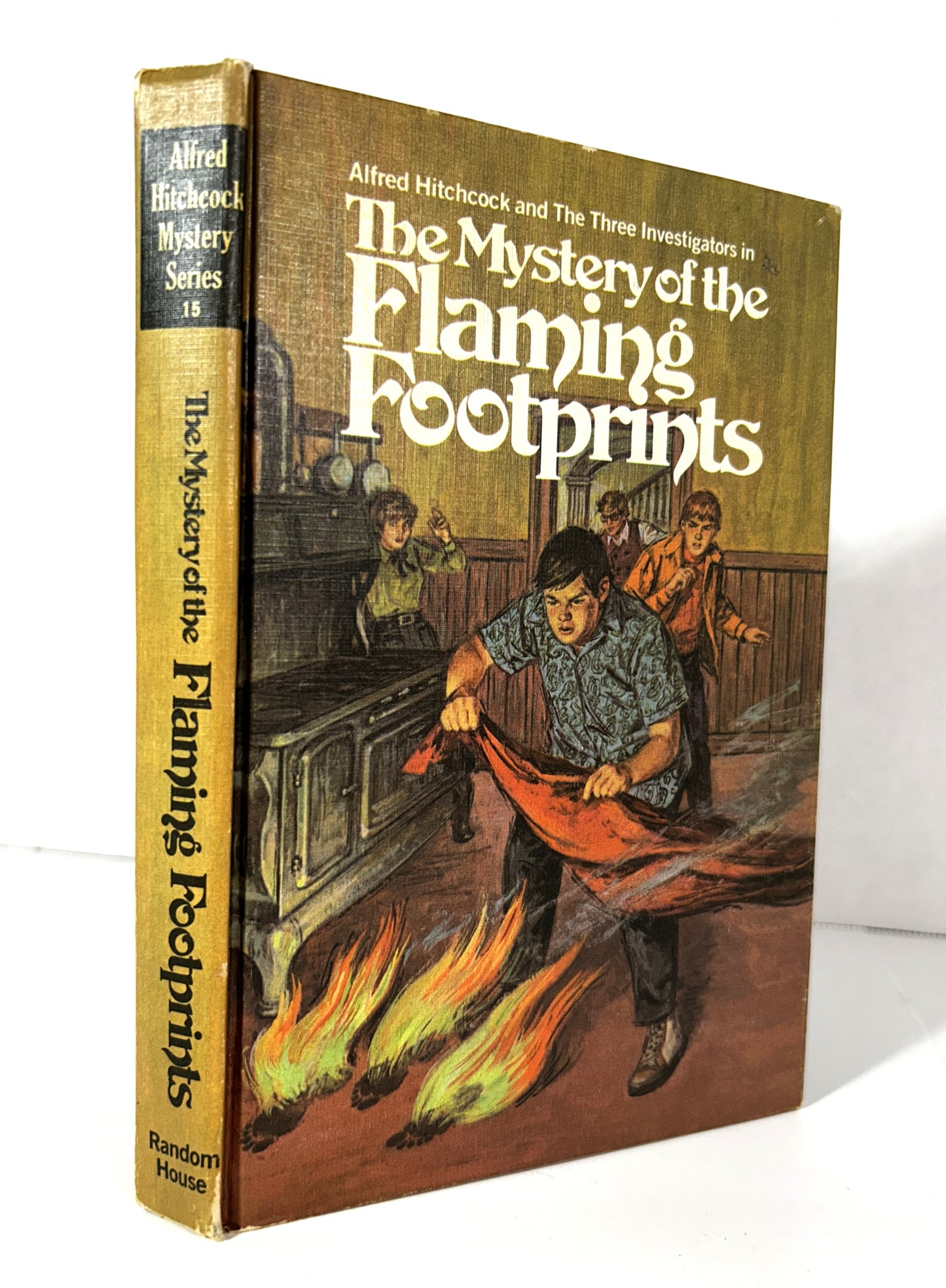 The Mystery of the Flaming Footprints (Alfred Hitchcock & the Three Investigators #15) stated 1971 Later Print
