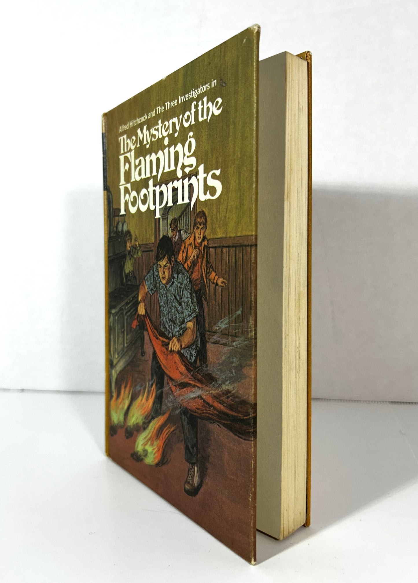 The Mystery of the Flaming Footprints (Alfred Hitchcock & the Three Investigators #15) stated 1971 Later Print