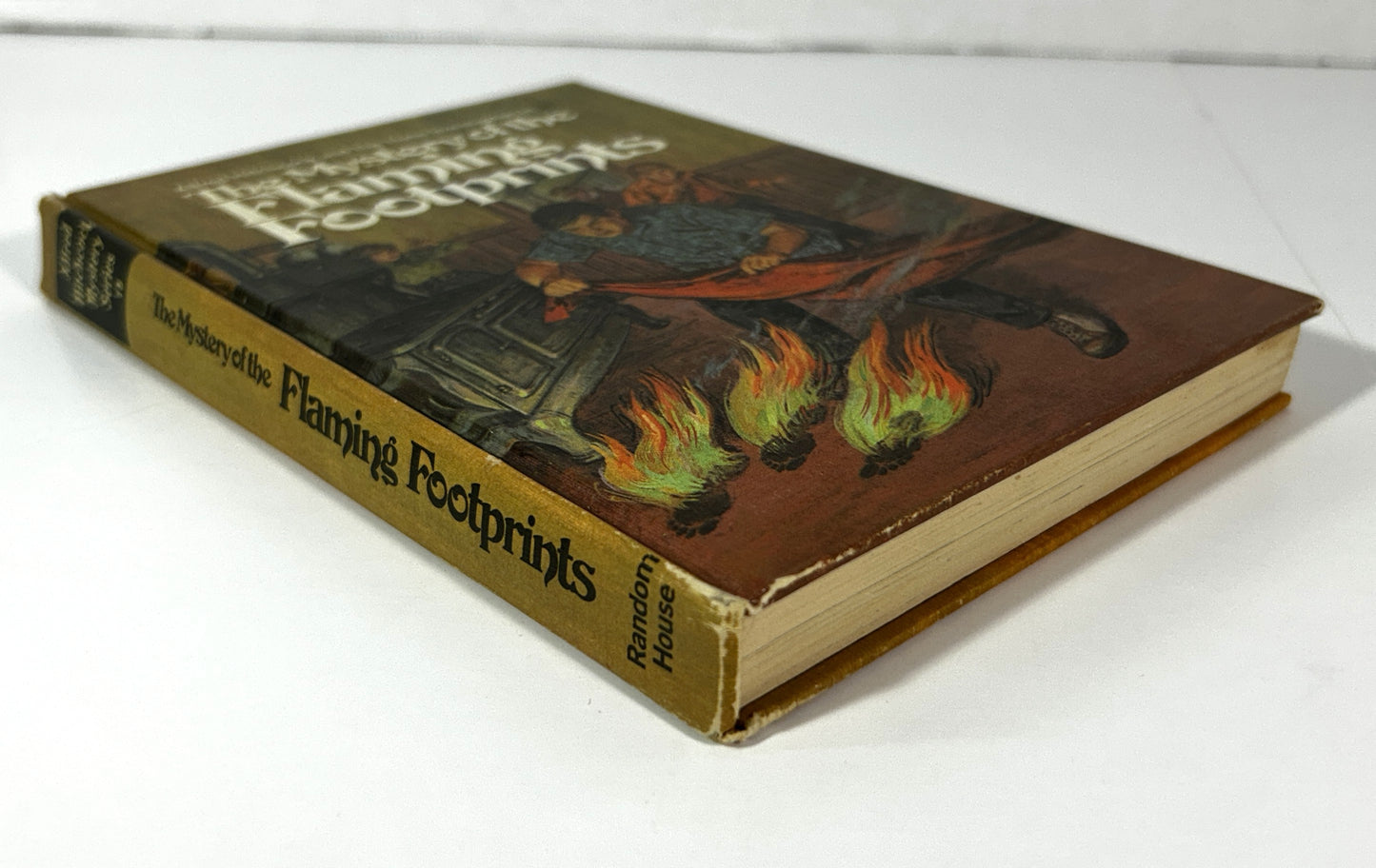 The Mystery of the Flaming Footprints (Alfred Hitchcock & the Three Investigators #15) stated 1971 Later Print