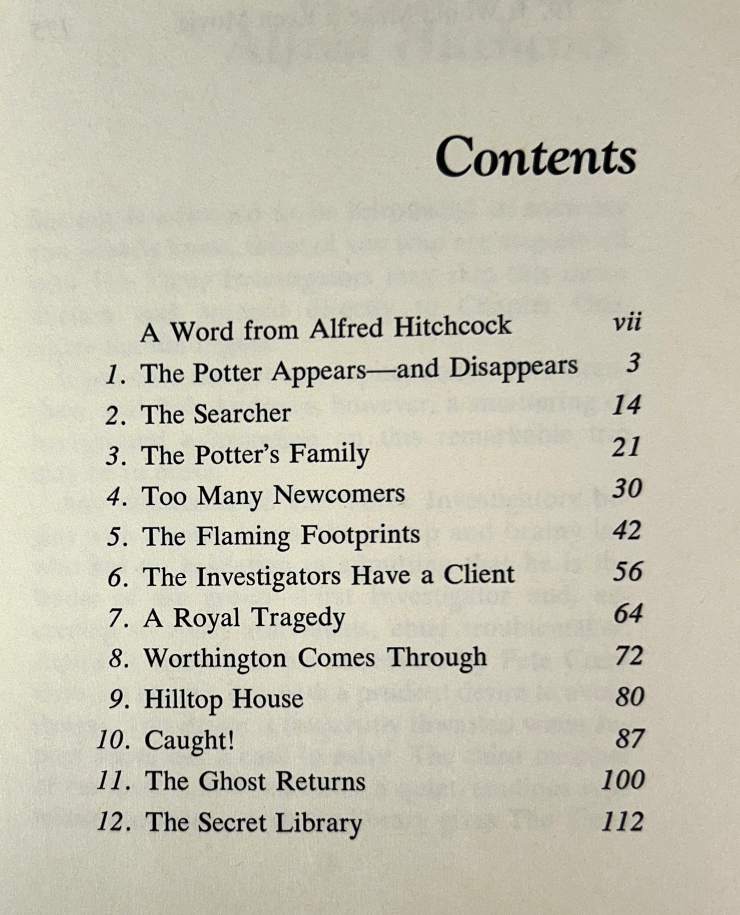 The Mystery of the Flaming Footprints (Alfred Hitchcock & the Three Investigators #15) stated 1971 Later Print