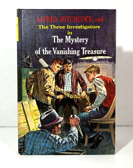 The Mystery of the Vanishing Treasure (Alfred Hitchcock & the Three Investigators #5) stated 1966 Later Print