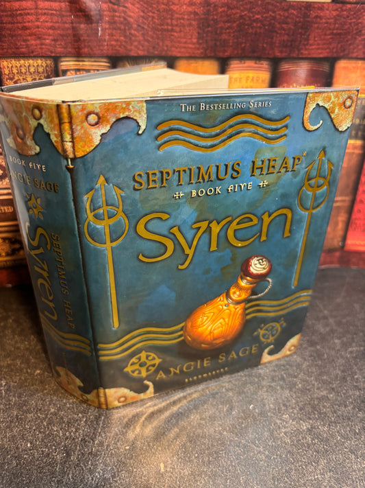 Septimus Heap (#5): Syren by Angie Sage SIGNED 1st Edition UK 2009