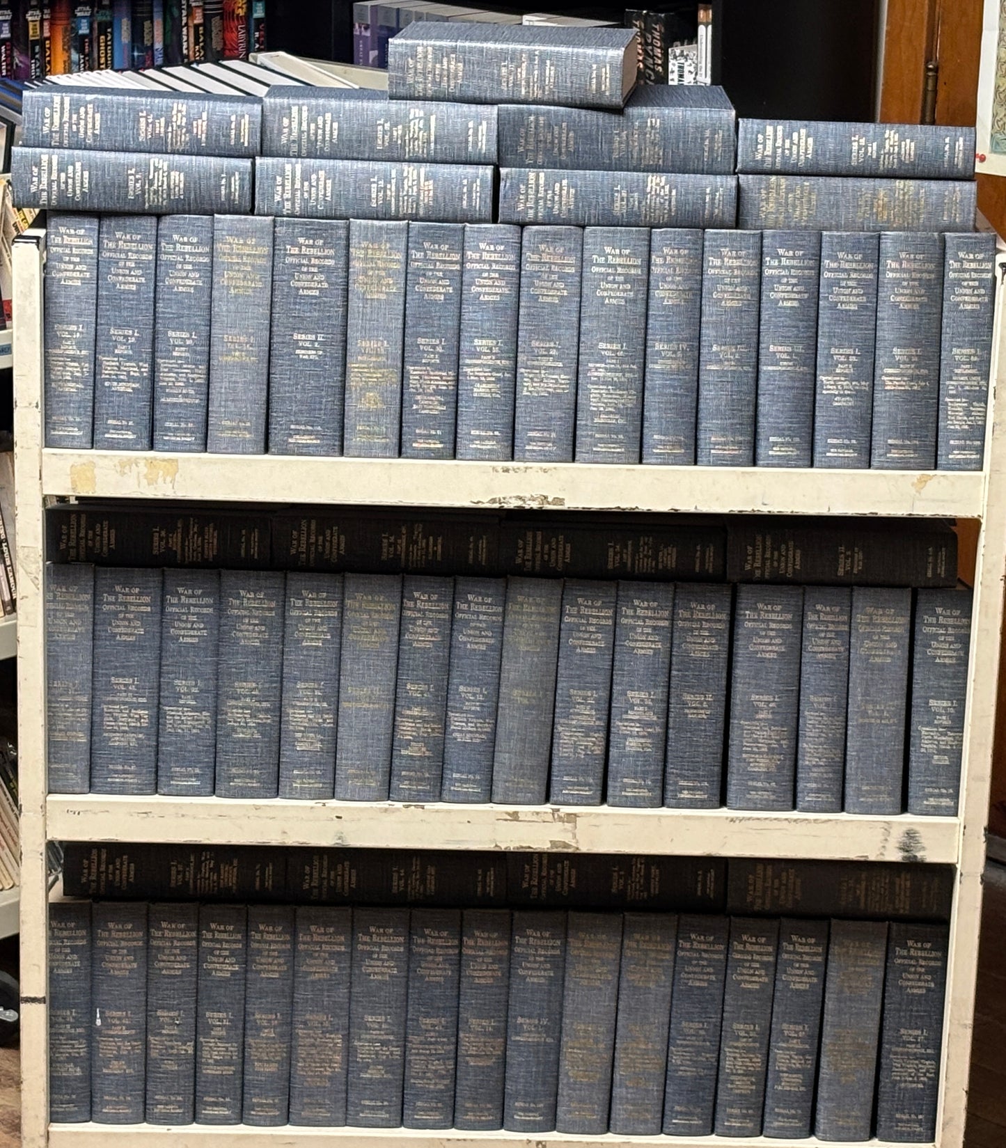 Complete Official Records War of the Rebellion 128 Volume HB 1970s Reprint Set (PICK UP ONLY - NO SHIPPING)