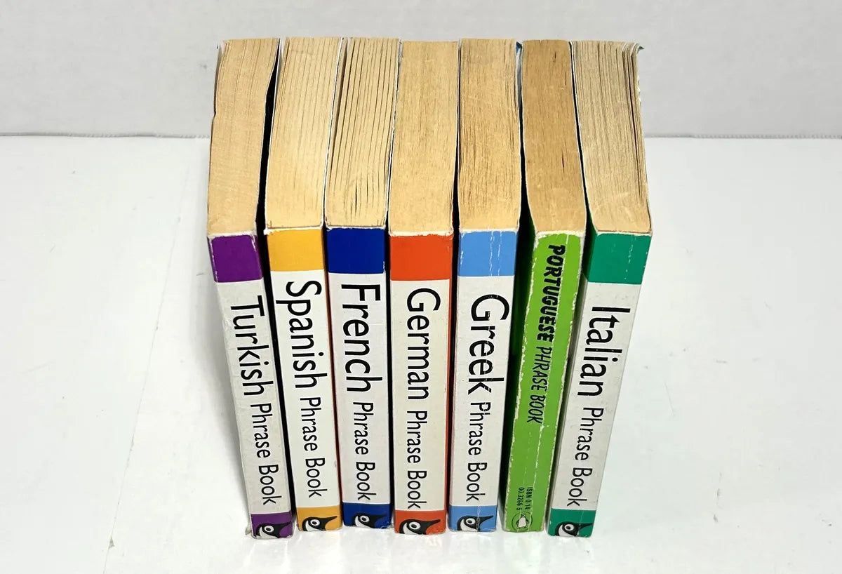 Set of 7 Penguin Language References circa 1970s