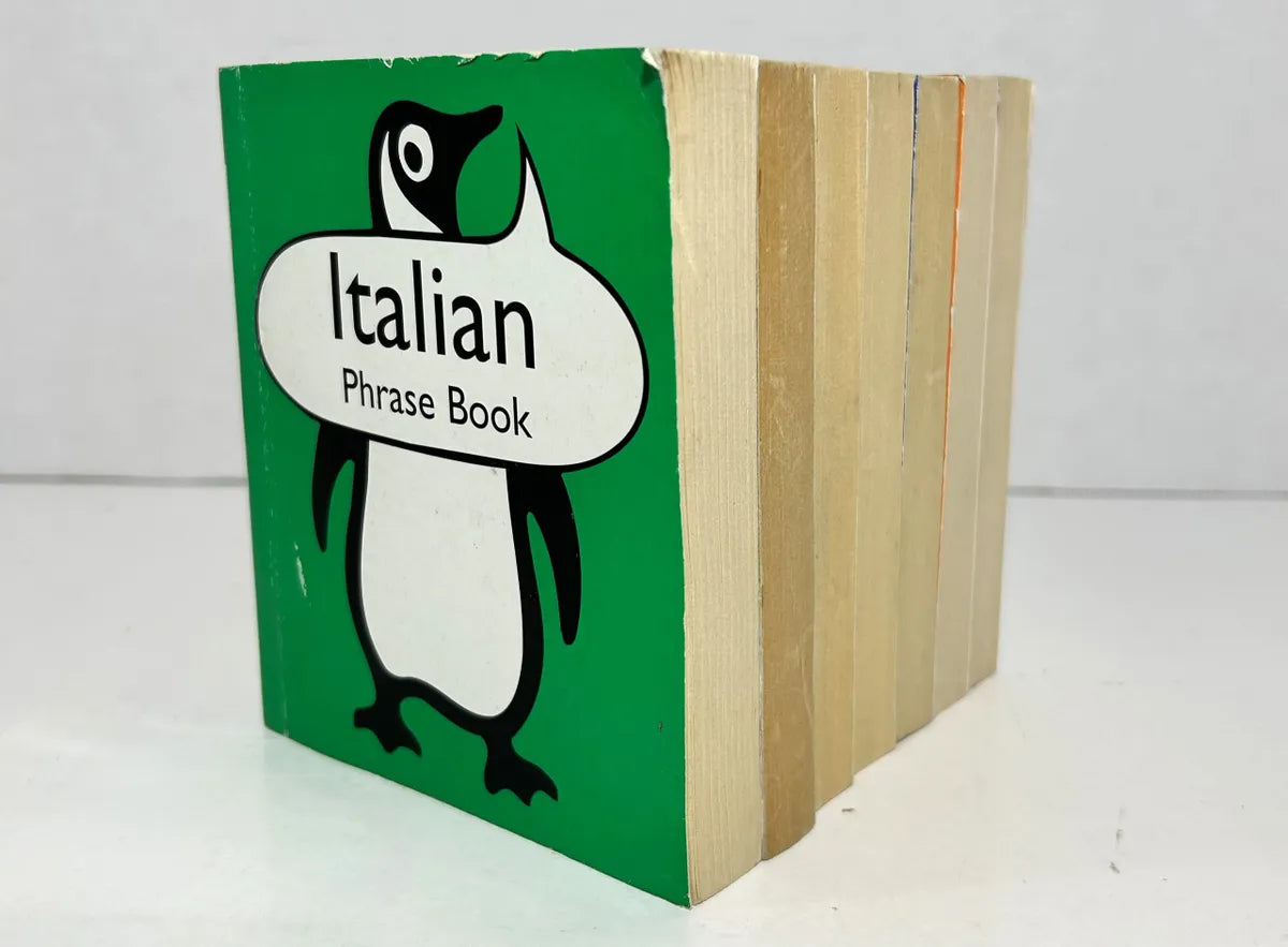 Set of 7 Penguin Language References circa 1970s