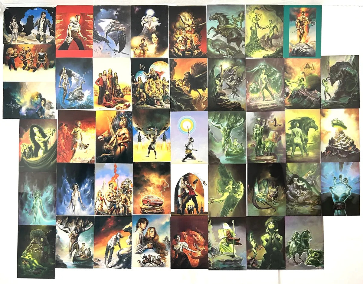 Set of 44 Best of Boris Vallejo Magnificent Myths Collectible Cards