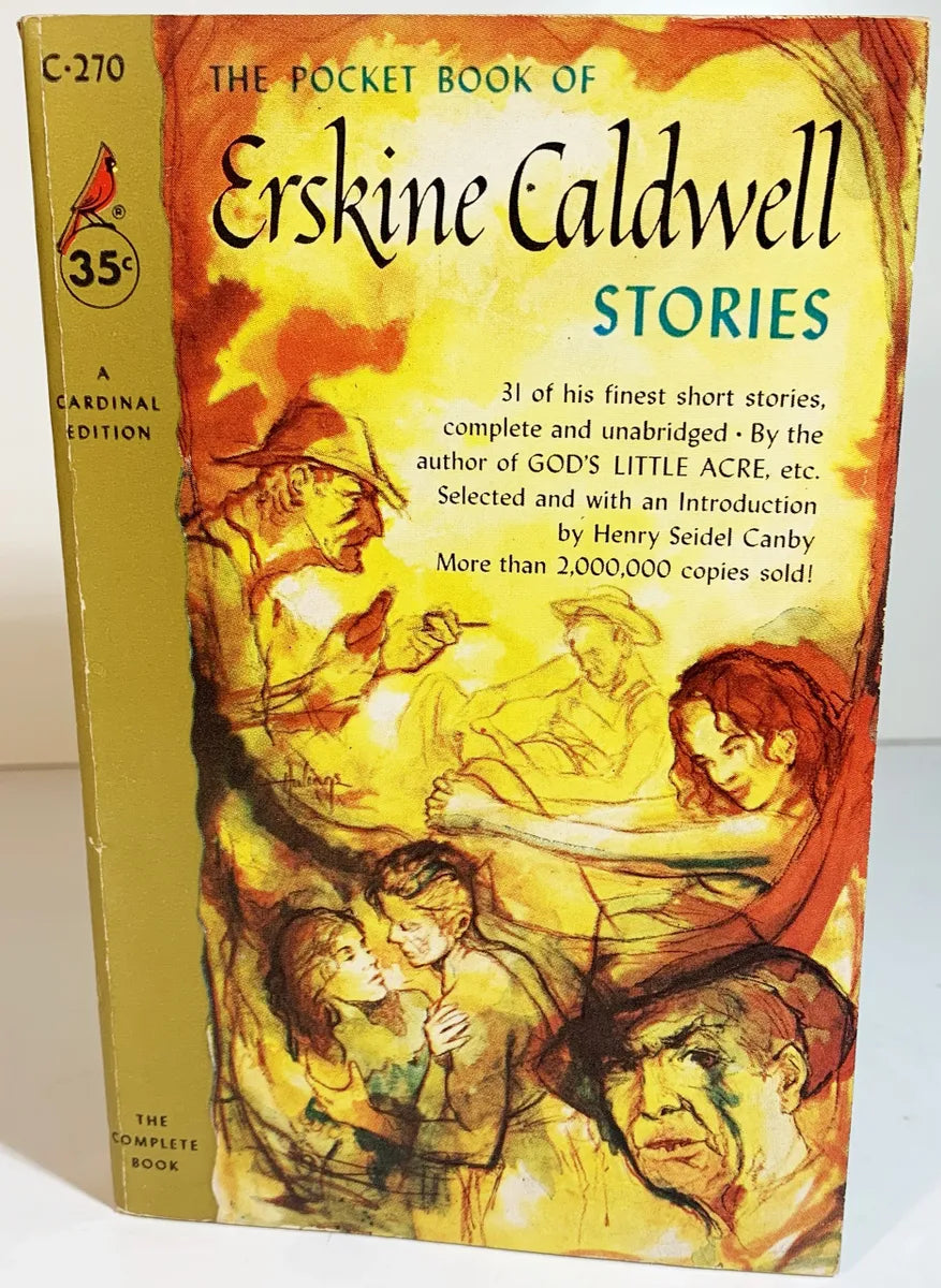 The Pocket Book of Erskine Caldwell Stories 1954 Vintage