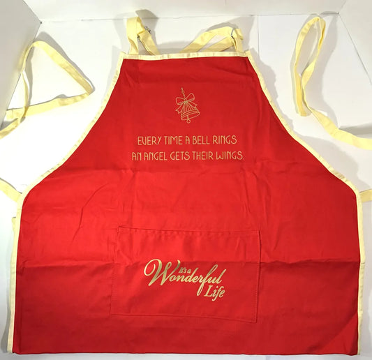 It's A Wonderful Life Holiday Apron