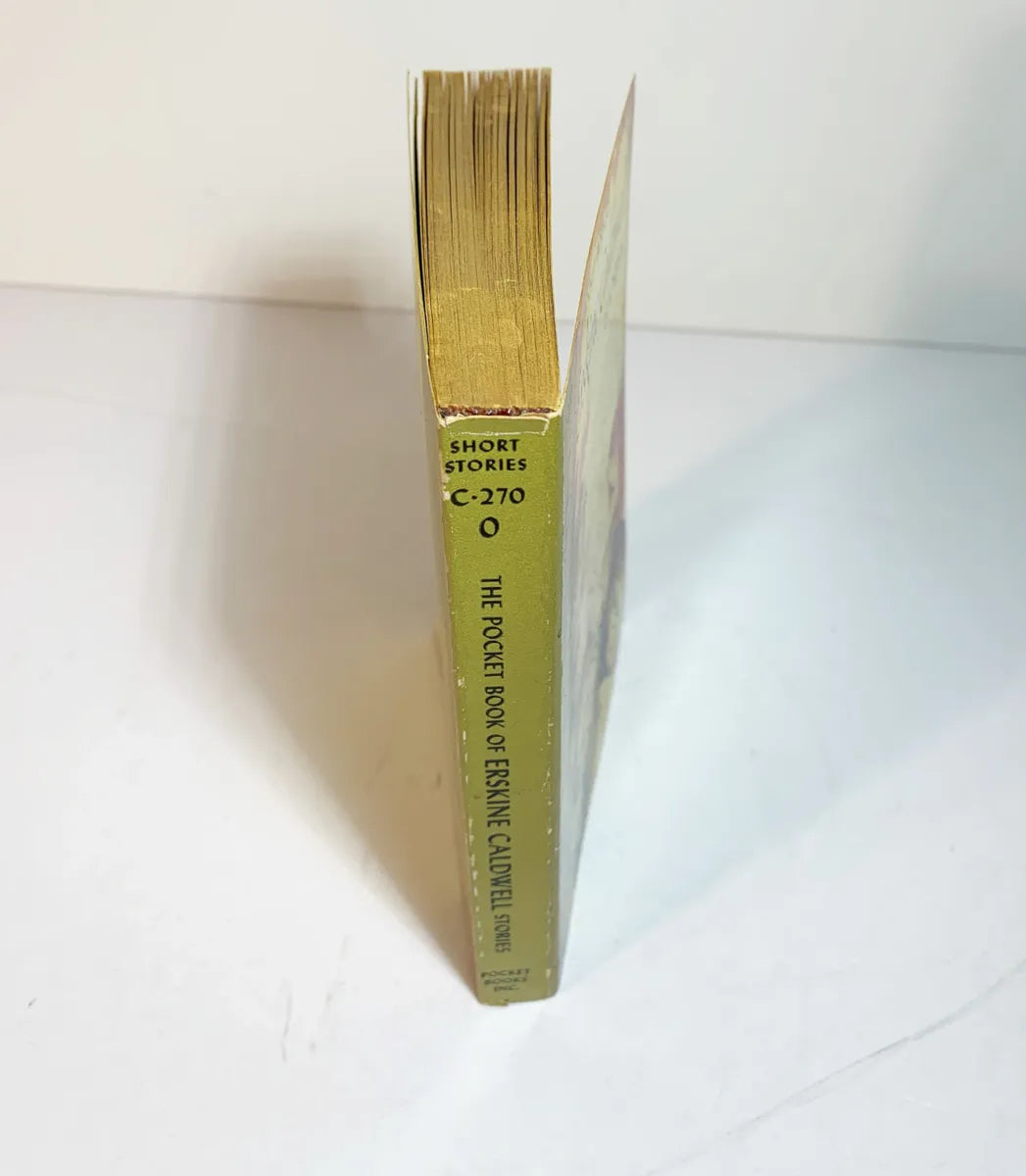 The Pocket Book of Erskine Caldwell Stories 1954 Vintage