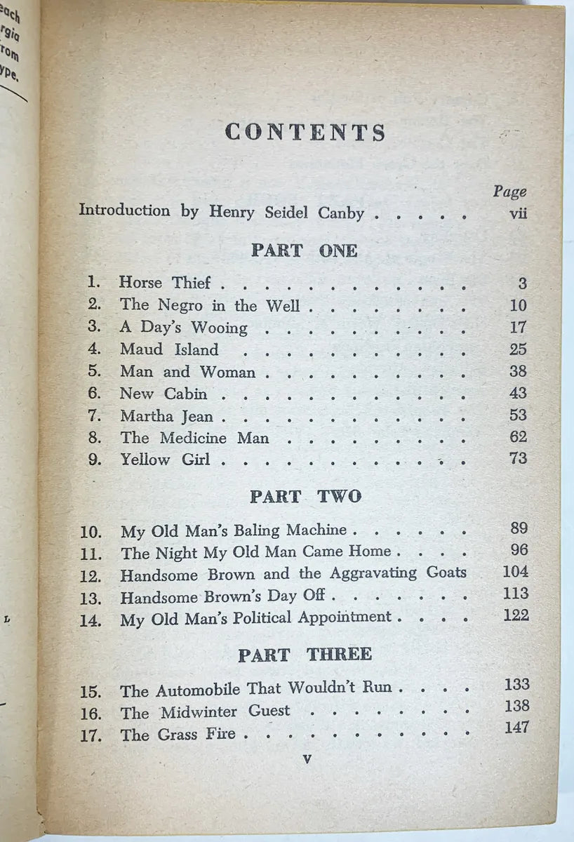 The Pocket Book of Erskine Caldwell Stories 1954 Vintage